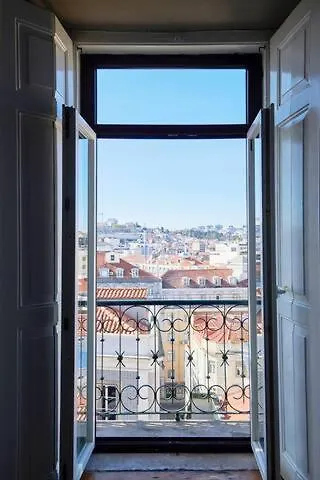 شقة Central & Calm With Great View Lisboa البرتغال