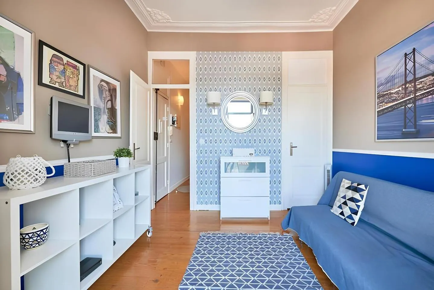 شقة Central & Calm With Great View Lisboa